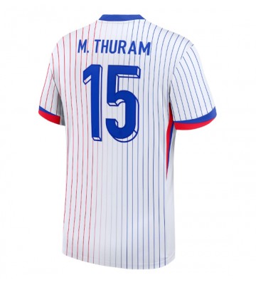 Frankrig Marcus Thuram #15 Replika Udebanetrøje EM 2024 Kortærmet